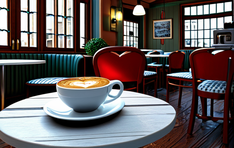 Prompt 1: The Heart of the Cafe**