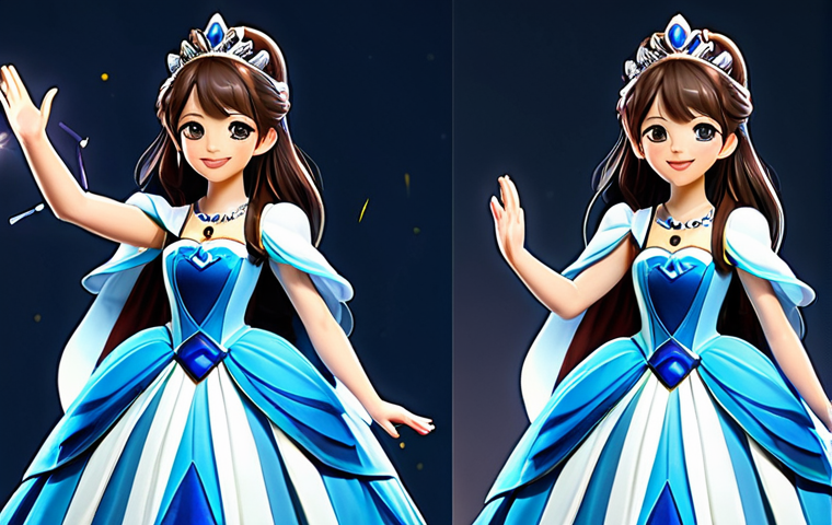 소피루비 주변 인물 관계도 - **Prompt:** "A cheerful girl in magical girl attire, シャト flying alongside as a supportive companion,...