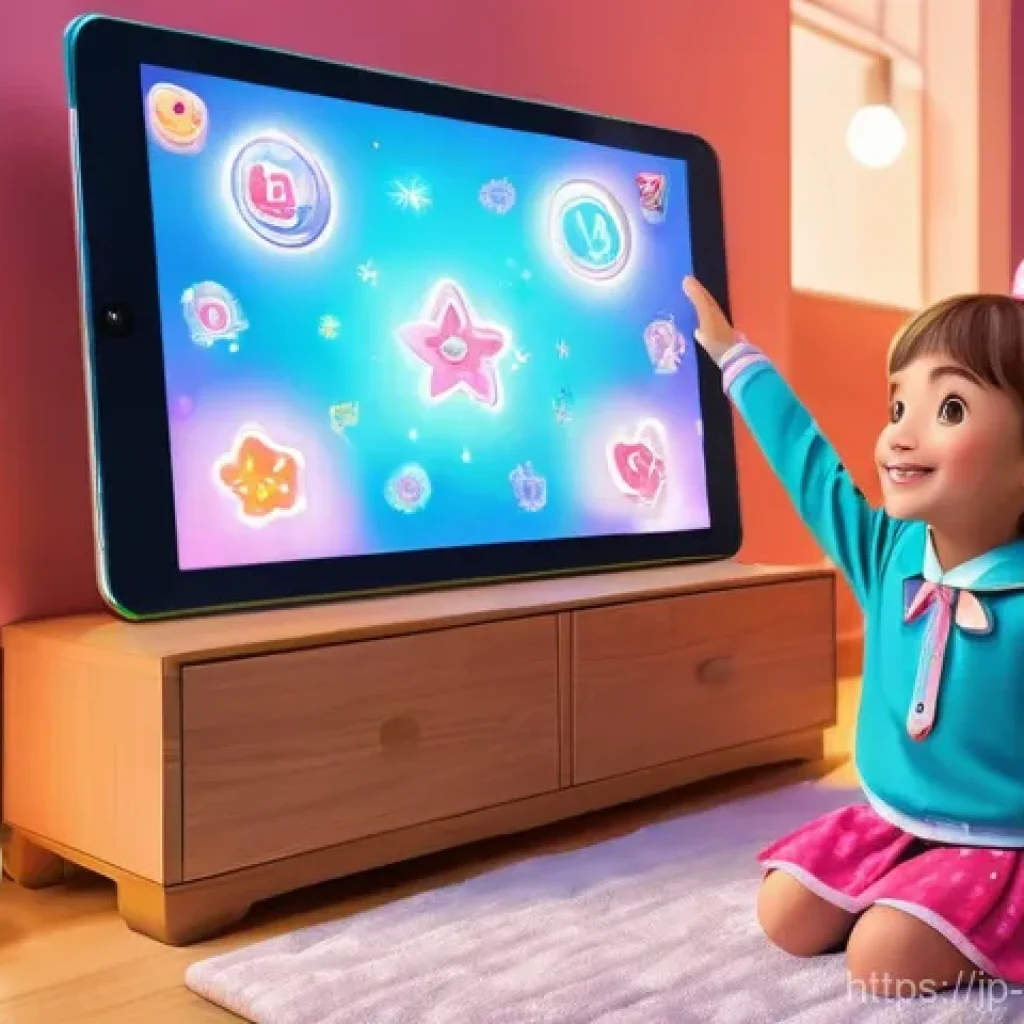 소피루비 관련 산업의 트렌드 - **Prompt 1: "Magical AR Adventure in a Child's Room"**
    "A cute, cheerful young girl, around 8 ye...