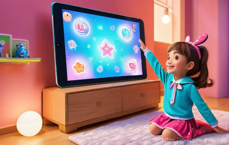 소피루비 관련 산업의 트렌드 - **Prompt 1: "Magical AR Adventure in a Child's Room"**
    "A cute, cheerful young girl, around 8 ye...